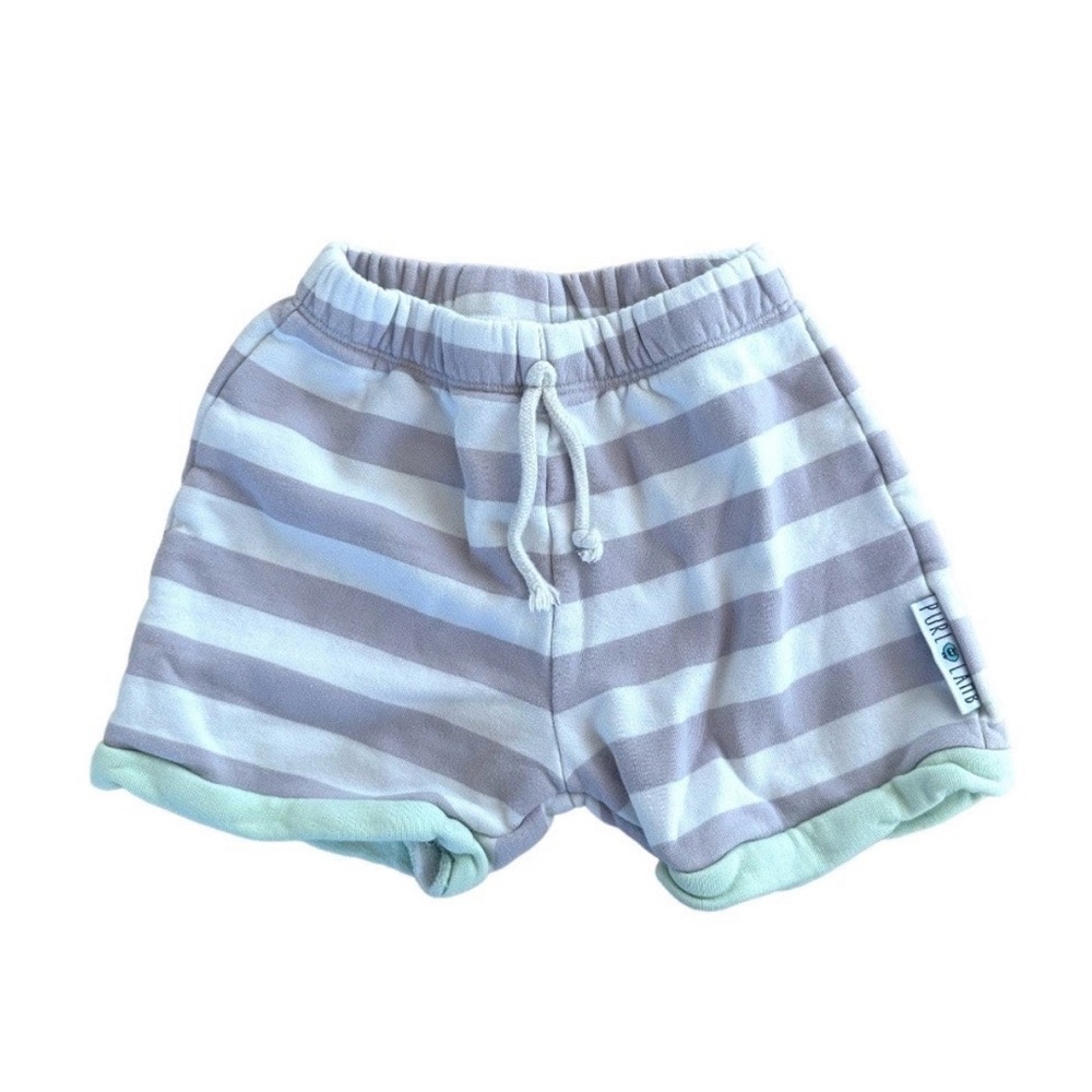 Purl Lamb Striped Shorties | 5/6T